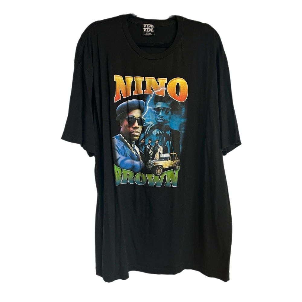 Black Graphic Men's Shirt